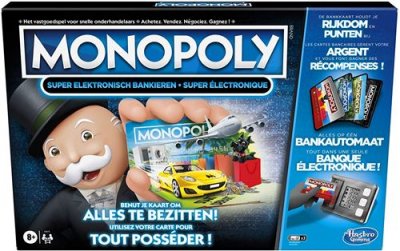  Monopoly Super &Eacute;lectronique Jeu de soci&eacute;t&eacute; bancaire - &Eacute;dition Belge
