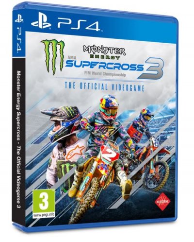 Monster Energy Supercross 3 Jeu PS4