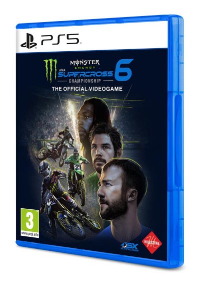 Monster Energy Supercross 6 The Official Videogame PS5 