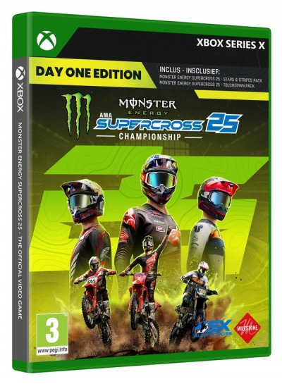 Monster Energy Supercross Championship 25 Day One Edition Xbox Series X 