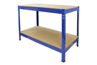 MONSTERSHOP Monster Racking - Etabli de Travail Bleu Q-Rax &ndash; 100 cm - Bleu