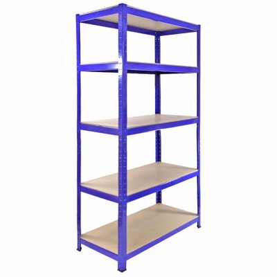 MONSTER RACKING  - Rayonnage T-Rax en Acier sans Boulons Bleu 90cm x 45cm x 180cm
