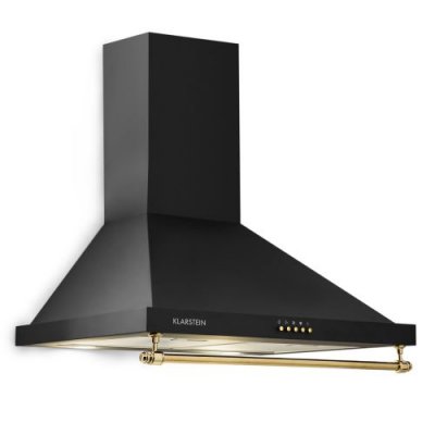 KLARSTEIN Montblanc 60 Hotte aspirante 60cm 610 m&sup3;/h 165 w 2 x 1,5W led -noir