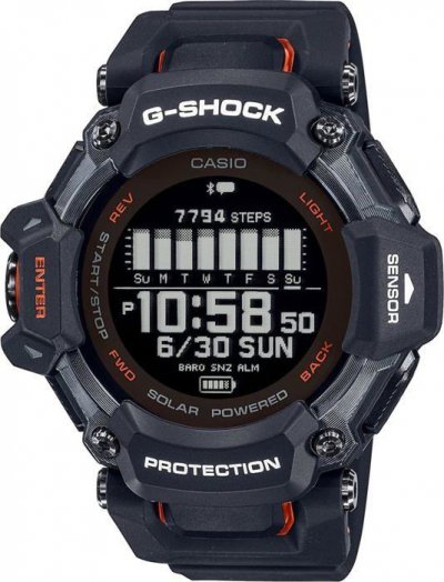 CASIO Montre -  - G-Shock Sport - GBD-H2000-1AER - Noir et orange