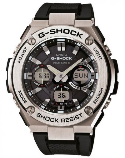 CASIO Montre Chronographe Homme  G-Steel GST-W110-1AER