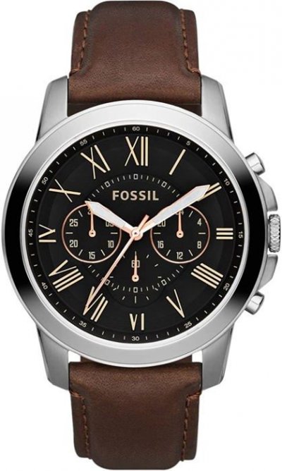 FOSSIL Montre Chronographe Homme  Grant FS4813