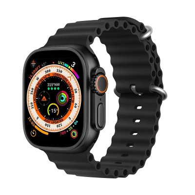 HOCO Montre Connect&eacute;e 4G Autonome avec Suivi Sant&eacute; Mod&egrave;le DYD01 Hoko Noir