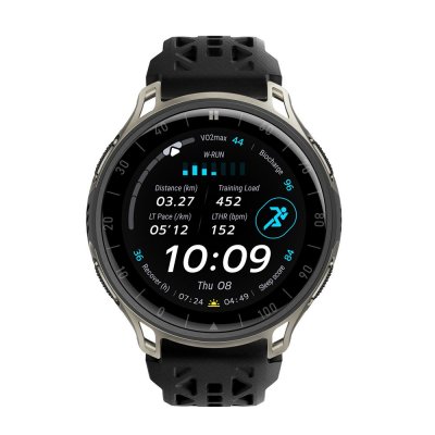 AMAZFIT Montre connect&eacute;e  Cheetah 2 Pro 48 mm Noir