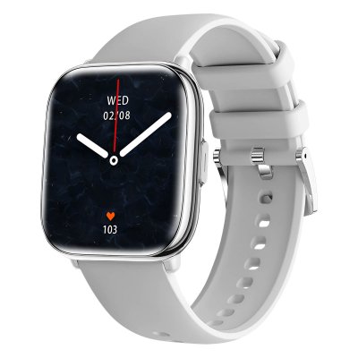 MYPHONE Montre Connect&eacute;e avec Suivi sant&eacute; et Appels Bluetooth Autonomie 7j  Gris 