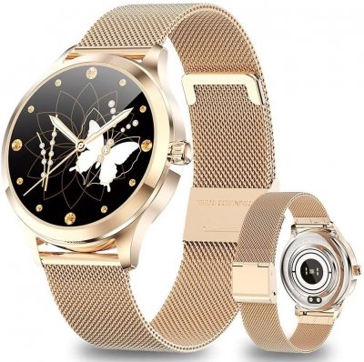  Montre Connect&eacute;e Chronus LW07 Fitness Tracker IP68 &Eacute;tanche-Or-Chronus 