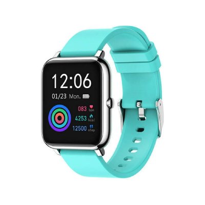 CHRONO Montre connect&eacute;e chronus p22 ip67 &eacute;tanche fitness tracker-bleu