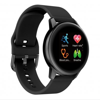  Montre Connect&eacute;e Chronus R3L RedMi Lite IP68 &Eacute;tanche Fitness Tracker-Noir-Chronus 