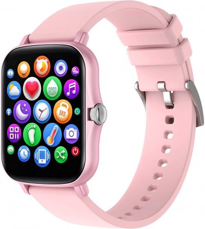 CHRONUS Montre connect&eacute;e  Y20 IP67 &Eacute;tanche Fitness Tracker-Or- 