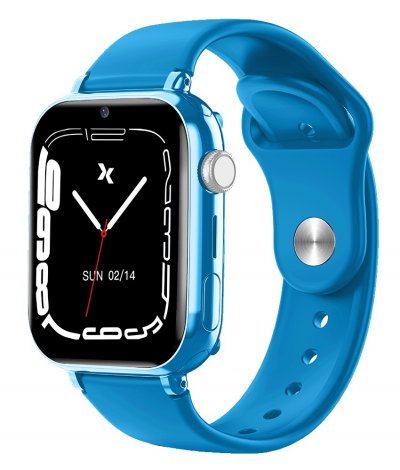 Montre Connect&eacute;e Enfant FW59 KIDDO 4G IP65 avec GPS Maxcom Bleu