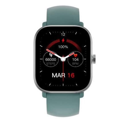 ABYX Montre connect&eacute;e &eacute;tanche multisport -  Fit Ozone 3 - Verte - Neuf