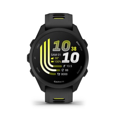 GARMIN Montre connect&eacute;e  Forerunner&reg; 170 GPS Noir et Jaune