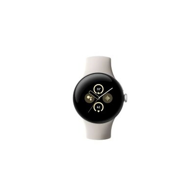 GOOGLE Montre connect&eacute;e  Pixel Watch 2 Argent Poli/ Bleu Azur 4G