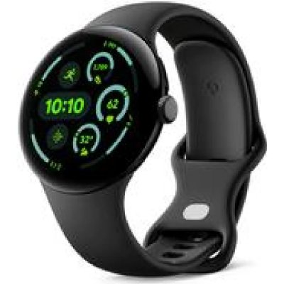 GOOGLE Montre connect&eacute;e  Pixel Watch 3 4G 45 mm Noir Obsidienne 