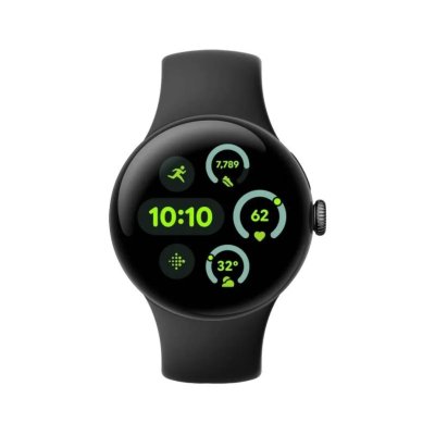 GOOGLE Montre connect&eacute;e  Pixel Watch 3 LTE 41 mm Noir Obsidienne 