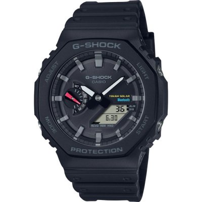 CASIO Montre connect&eacute;e Homme  G-shock GA-B2100-1AER Noir G-Shock