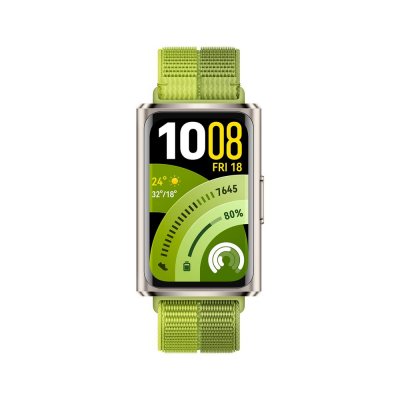 HUAWEI Montre Connect&eacute;e  Band 11 Pro Amoled 1,62 Pouce Verte