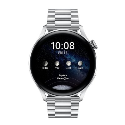 HUAWEI Montre connect&eacute;e  Watch 3 Elite Acier