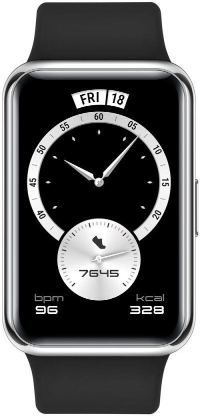 HUAWEI Montre connect&eacute;e  Watch Fit Elegant Noir