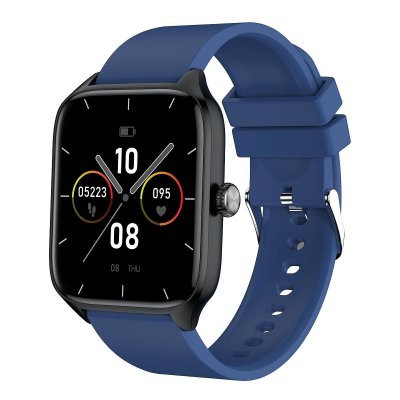 YONIS Montre Connect&eacute;e Ip67 &Eacute;tanche Rose Bluetooth Appels Et Suivi Sant&eacute; Multisport Bleu 