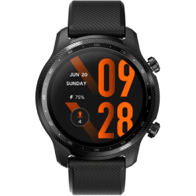 Montre connect&eacute;e Mobvoi TicWatch Pro 3 Ultra GPS noir