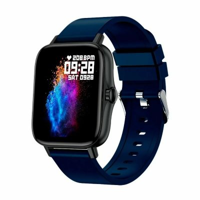 DCU TECNOLOGIC Montre connect&eacute;e Modern Bleu/noir ip67