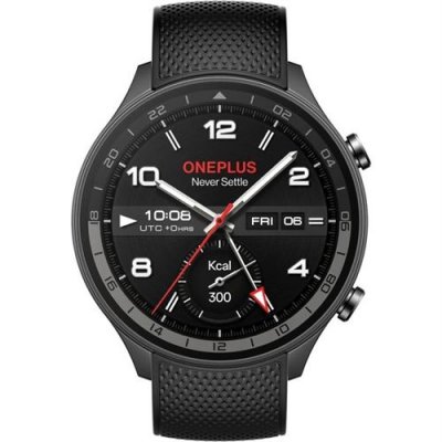 ONEPLUS Montre connect&eacute;e  Watch 2R AMOLED 46 mm, gris bronze