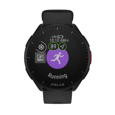 POLAR Montre connect&eacute;e  Pacer Noir 