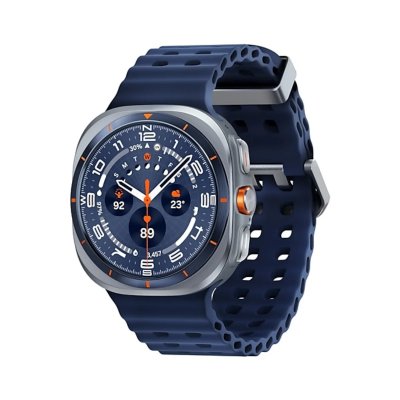 SAMSUNG Montre connect&eacute;e  Galaxy Watch Ultra (2025) LTE, bleu titane