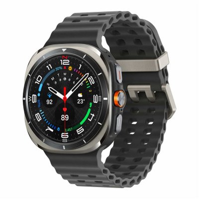 SAMSUNG Montre connect&eacute;e  Galaxy Watch Ultra 47 mm 4G Argent Titane