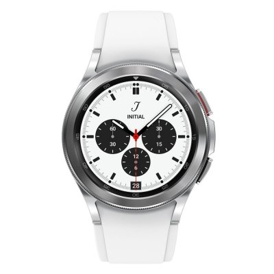 SAMSUNG Montre connect&eacute;e  Galaxy Watch4 Classic 42mm 4G Argent 