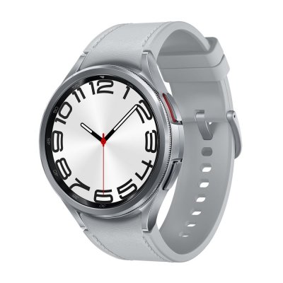 SAMSUNG Montre connect&eacute;e  Galaxy Watch6 Classic 47 mm Bluetooth Argent