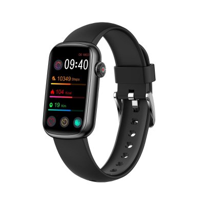 SMARTY2.0 Montre connect&eacute;e SMARTY ALLURE SMARTY 2.0 Acier inoxydable Noir 