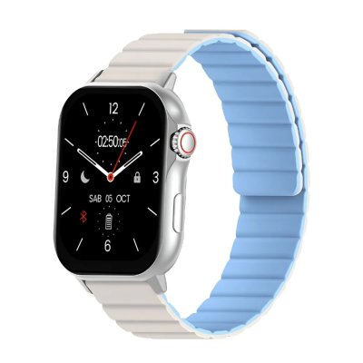 PROOVE Montre connect&eacute;e suivi sant&eacute; complet autonomie 8j &eacute;tanche ip68  argent SMW-214976 