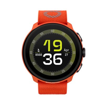 SUUNTO Montre connect&eacute;e  Run Orange corail