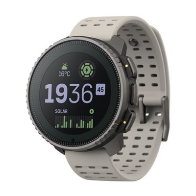SUUNTO Montre connect&eacute;e  VERTICAL TITANIUM SOLAR SAND