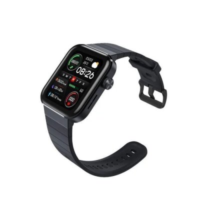 MIBRO Montre Connect&eacute;e T1 1.6 301 DPI AMOLED Bluetooth Microphone Noir