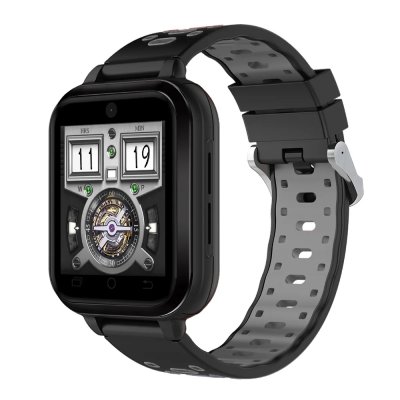YONIS Montre Connect&eacute;e T&eacute;l&eacute;phone 4G Android Smartwatch 1.54 Pouce 720 Mah Gris