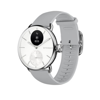 Montre connect&eacute;e Withings ScanWatch 2 38 mm Blanc