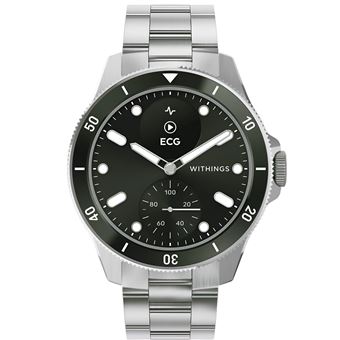WITHINGS Montre connect&eacute;e  ScanWatch Nova 42mm vert