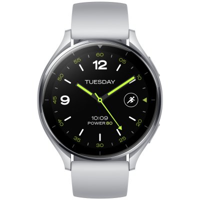 Montre connect&eacute;e Xiaomi Mi Watch 2 46 mm Bluetooth Argent