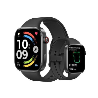 XIAOMI Montre connect&eacute;e  Redmi Watch 6 Bluetooth Noir avec bracelet Noir