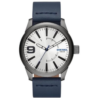 DIESEL Montre -  - DZ1859 - Cuir Bleu - Analogique - Homme - Vintage