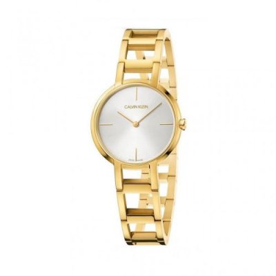 CALVIN KLEIN Montre Femme  Cheers K8N23546 Bracelet en acier dor&eacute;