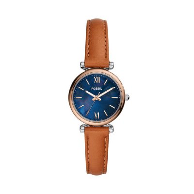 FOSSIL Montre Femme Carlie Mini Bleu ES4701 