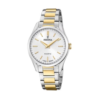 FESTINA Montre Femme  MADEMOISELLE en Acier Bicolore - 244257